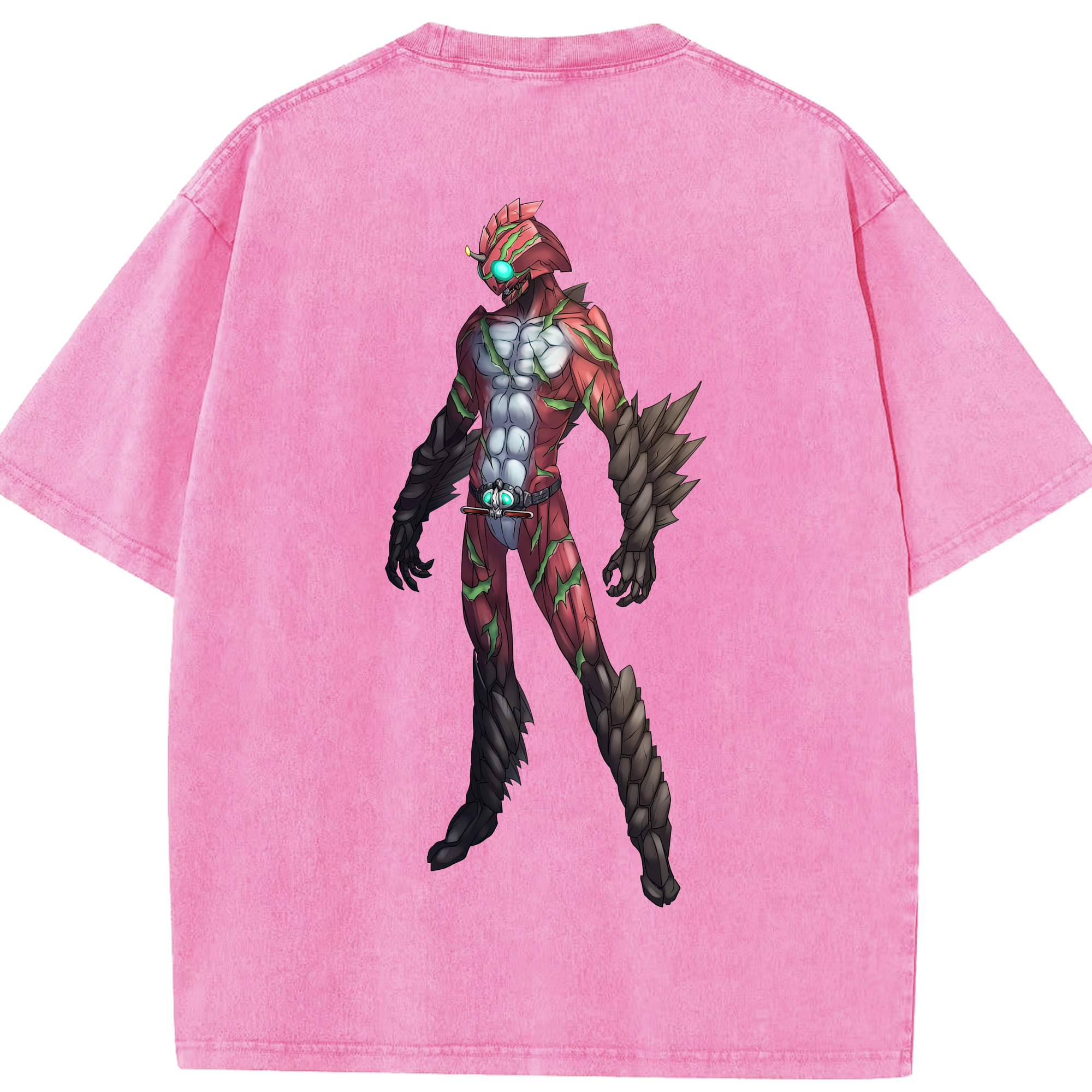 （画像用） ウルトラマン Ultraman 綿100% ヴィンテージ風 半袖Tシャツ（背面プリント）